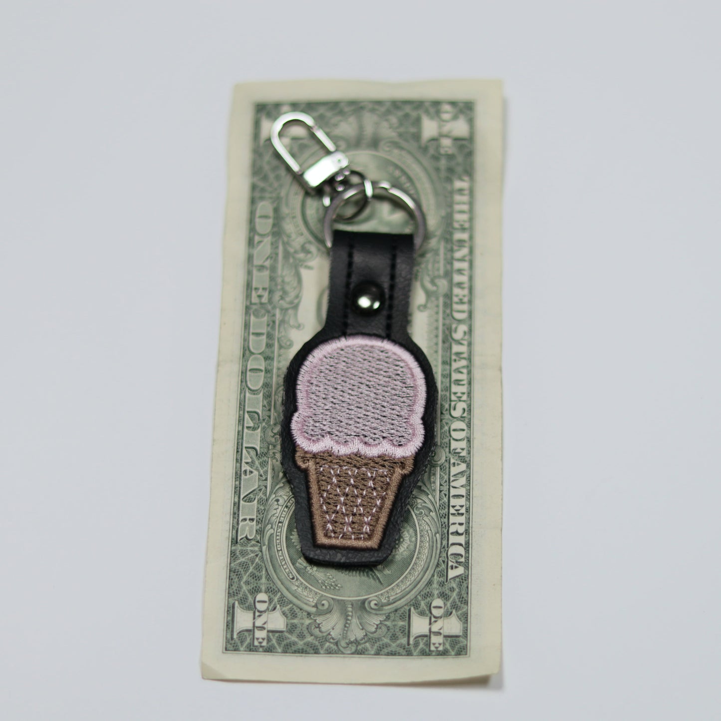 Ice Cream Cone Keychain