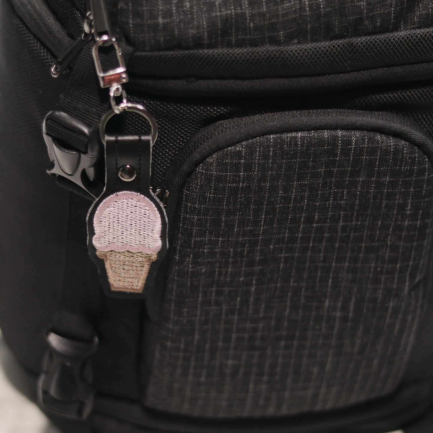 Ice Cream Cone Keychain