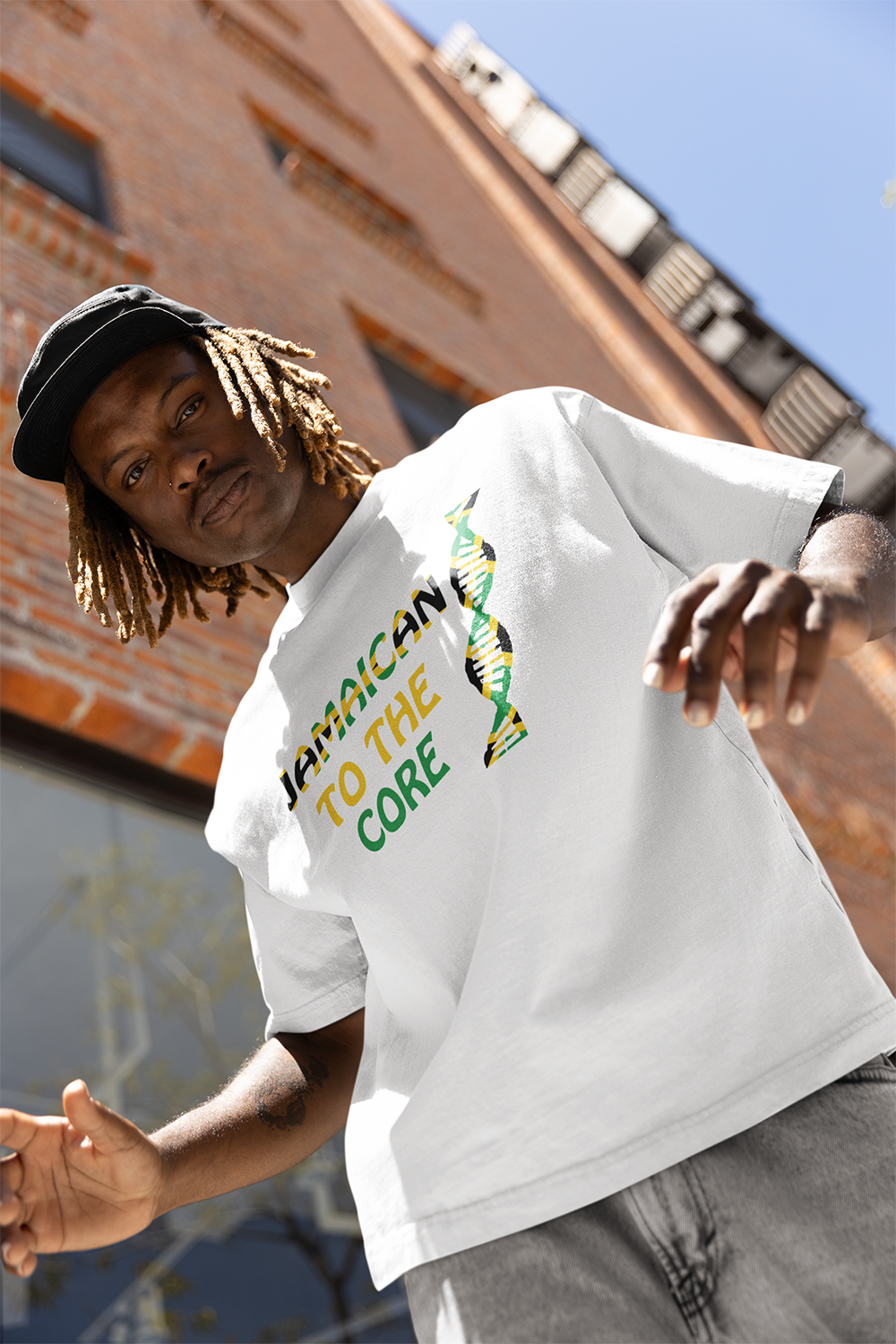 Jamaican to the Core Unisex T-Shirt, Jamaica T-shirt, Yardie Tee