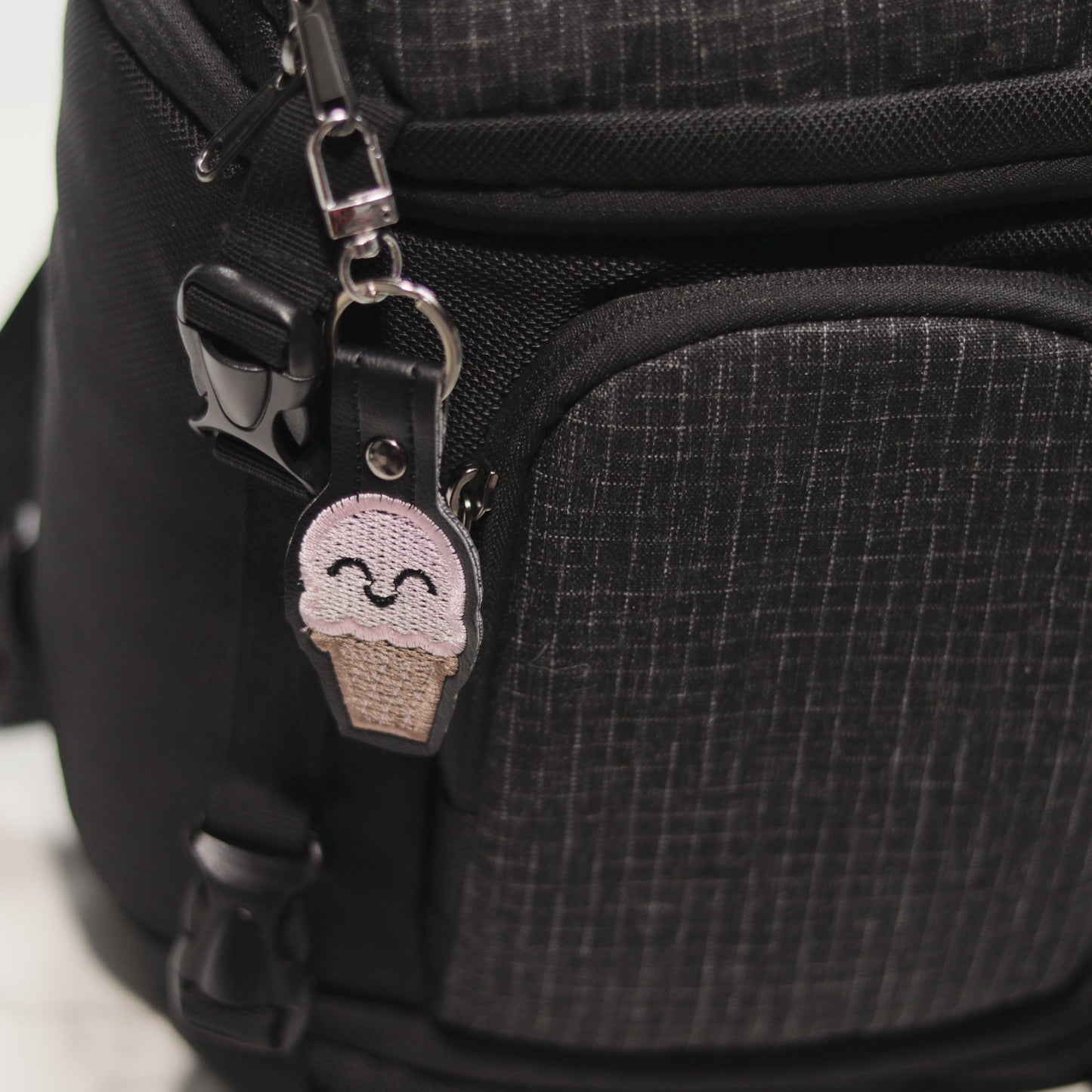 Kawaii Ice Cream Cone Keychain