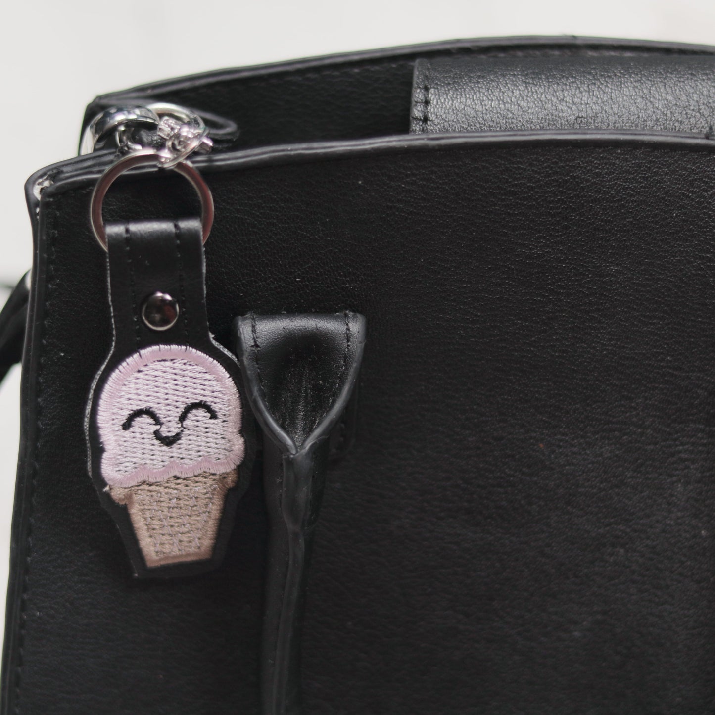 Kawaii Ice Cream Cone Keychain
