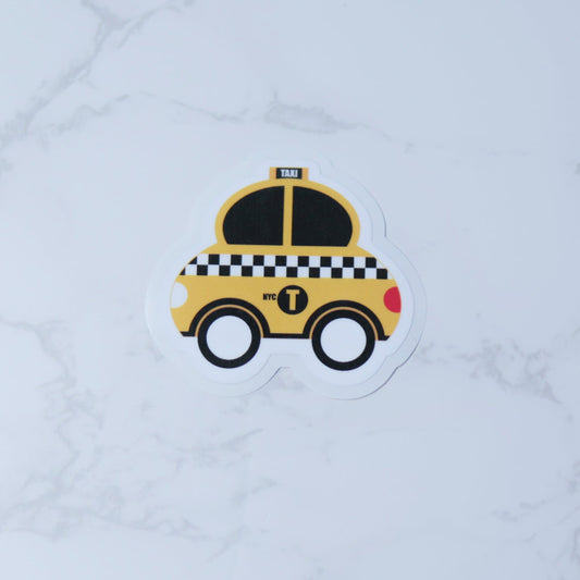 New York City Taxi Sticker