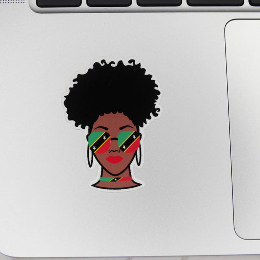 St. Kitts & Nevis Queen Sticker