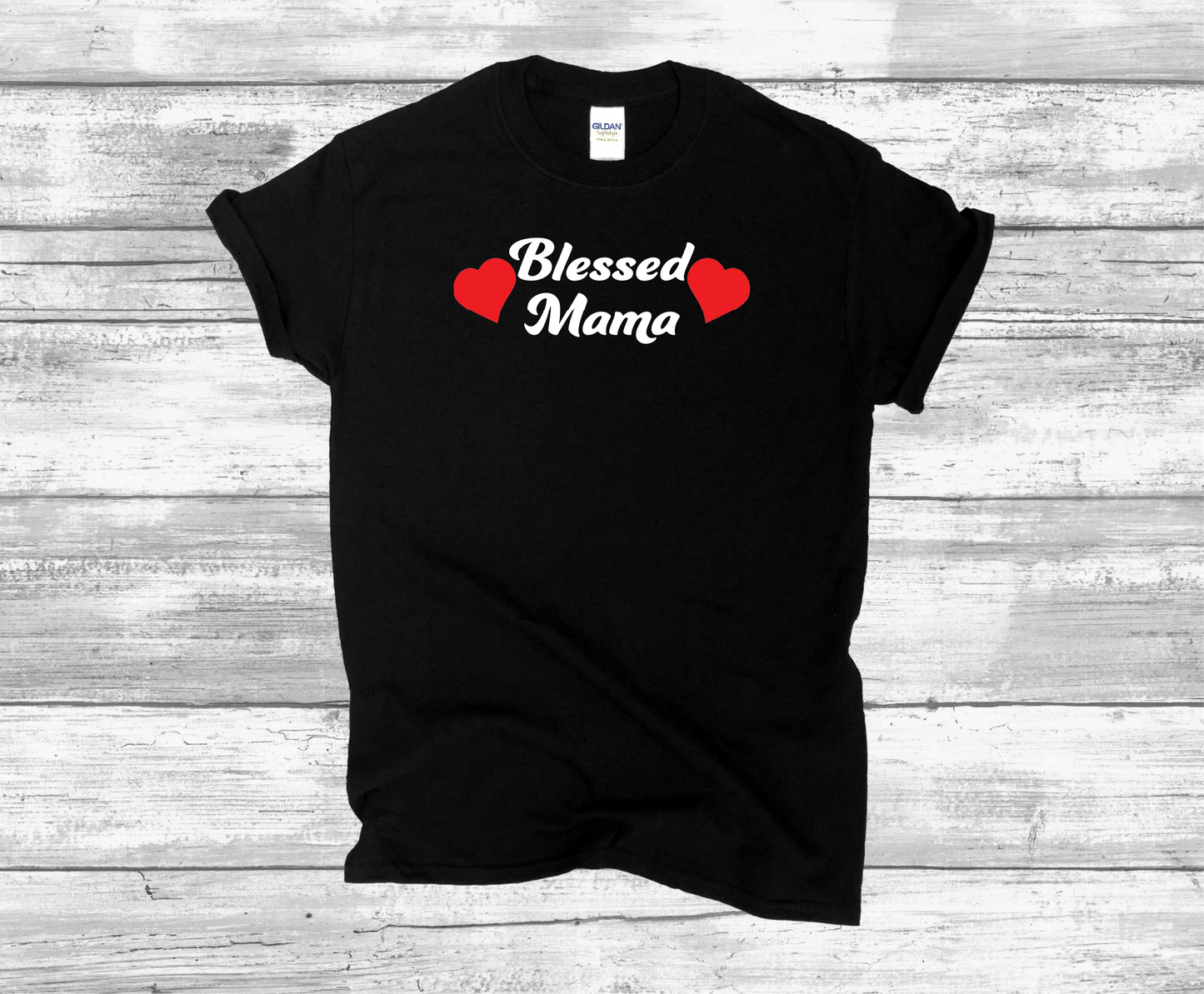 Hearts Blessed Mama T-Shirt