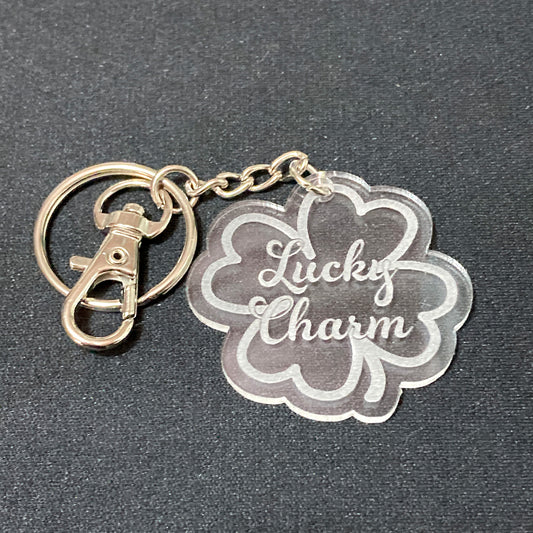 Lucky Charm Acrylic Keychain