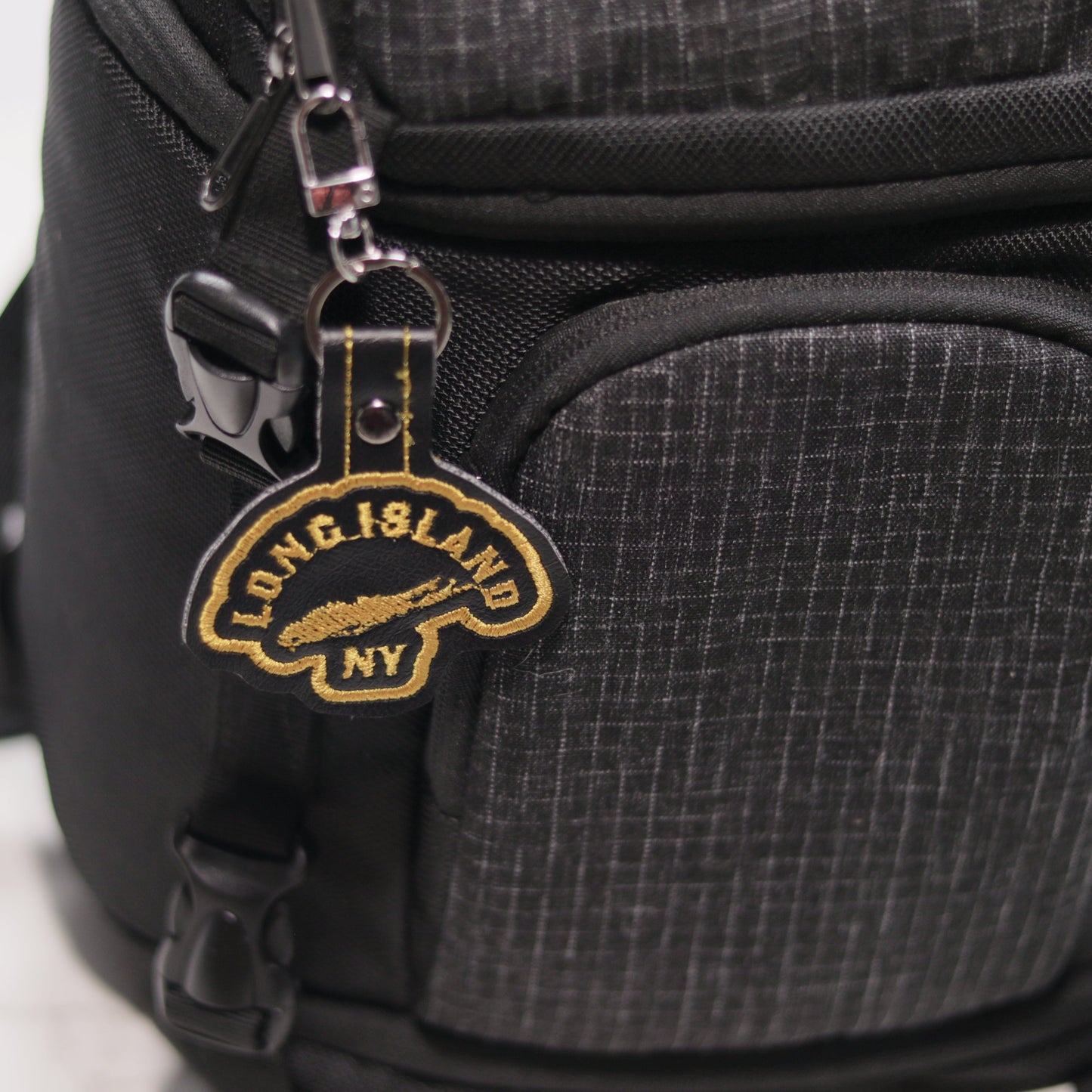Long Island Embroidery Vinyl Keychain