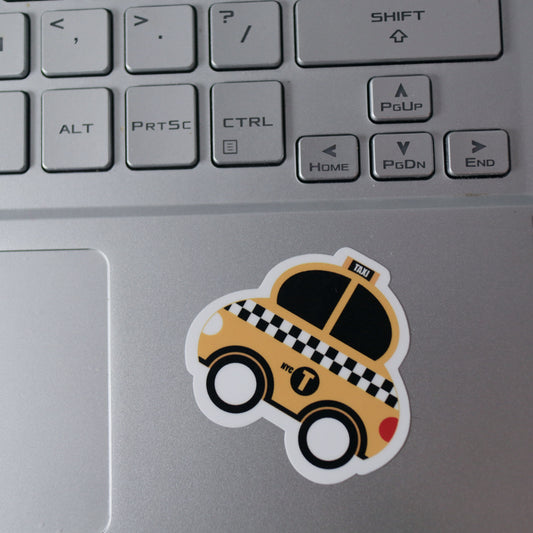 New York City Taxi Sticker