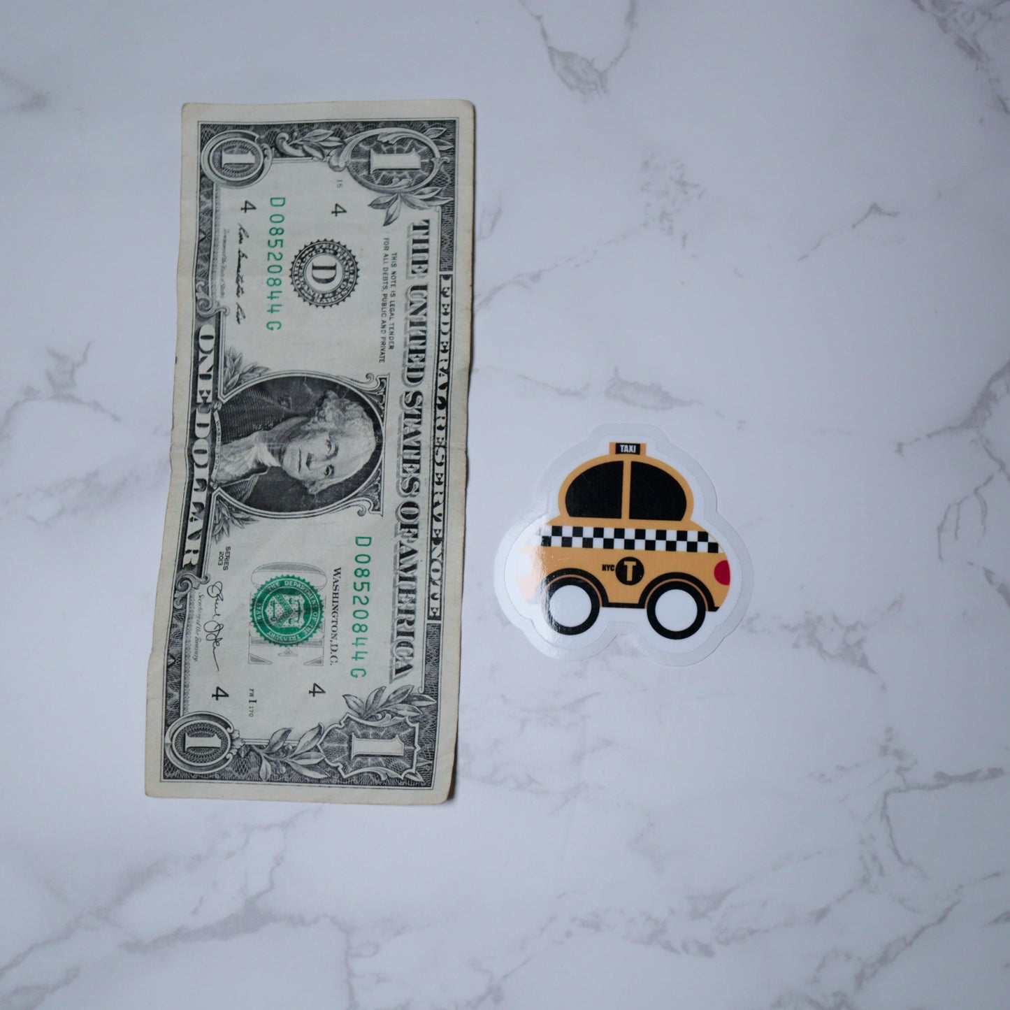 New York City Taxi Sticker