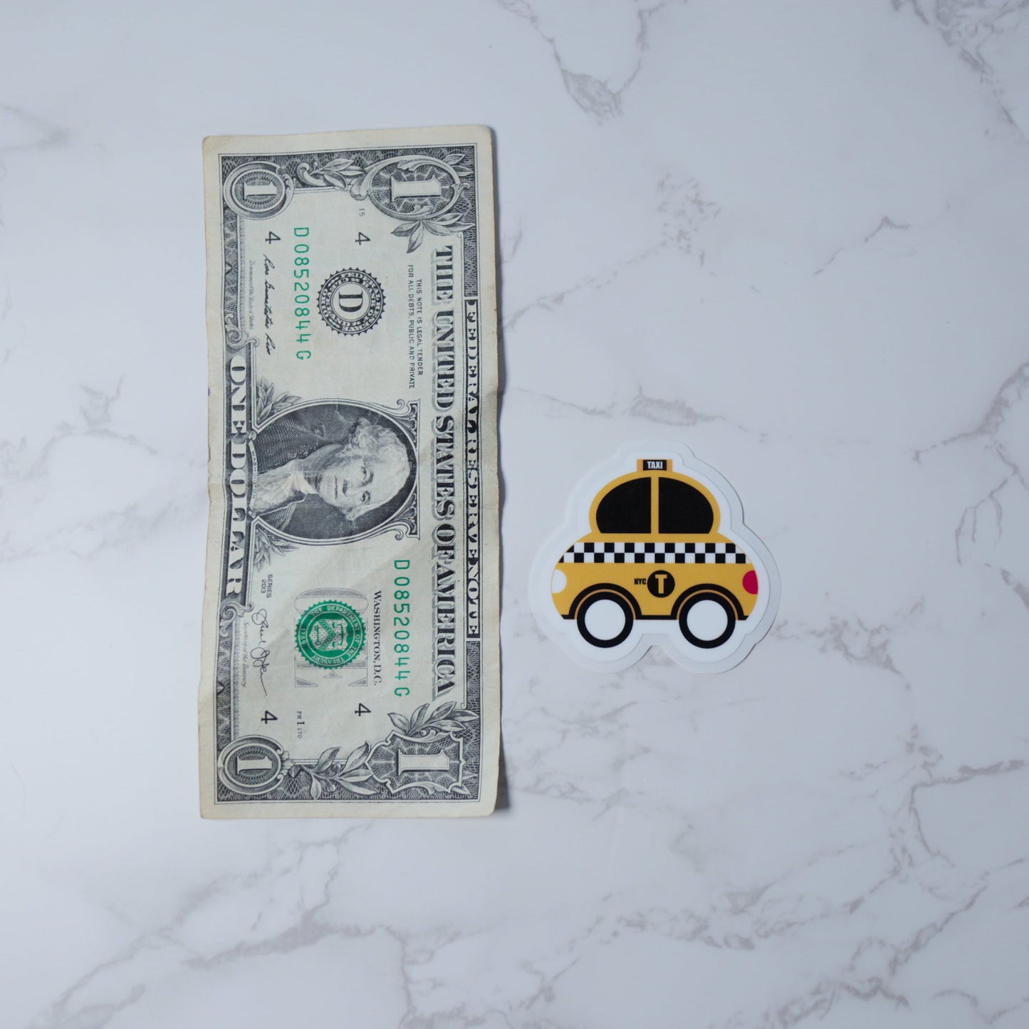 New York City Taxi Sticker