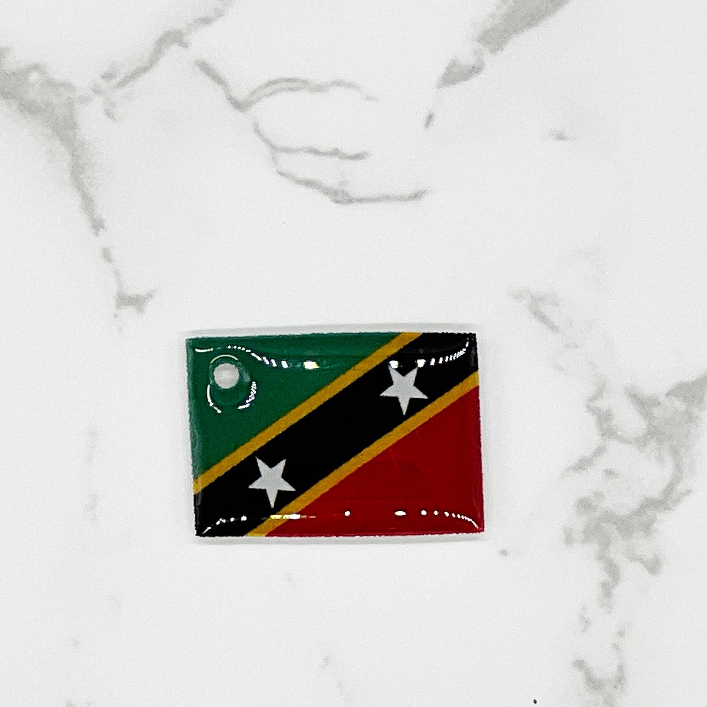 St. Kitts & Nevis Acrylic Keychain Design 1