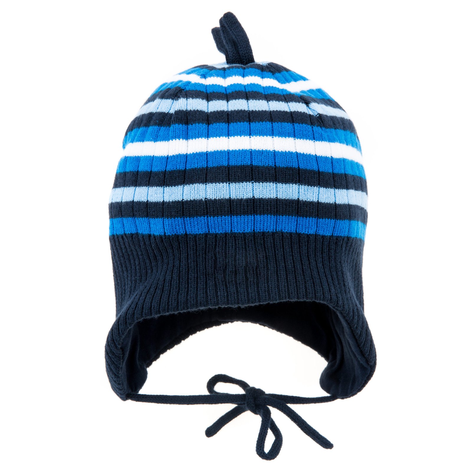 children's winter hat isolated on a white background.