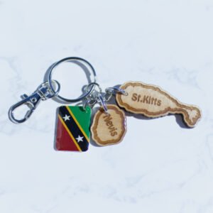 st. kitts & nevis keychain