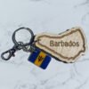 barbados keychain