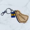 barbados keychain