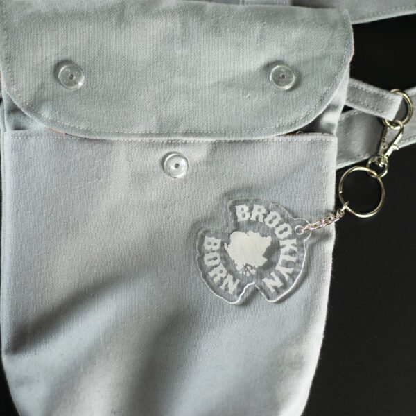 brooklyn born keychain