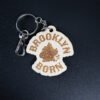 brooklyn born keychain