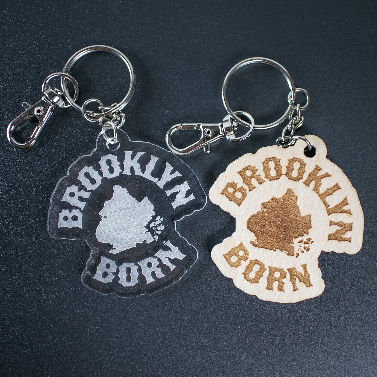 Brooklyn Born Keychain