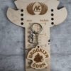 brooklyn born keychain