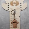 blessing evil eye hamsa hand keychain