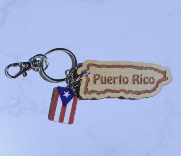 puerto rico (boricuas) keychain