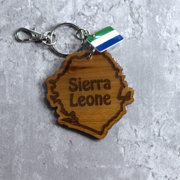 sierra leone keychain