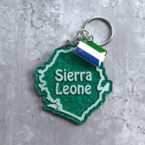 sierra leone keychain