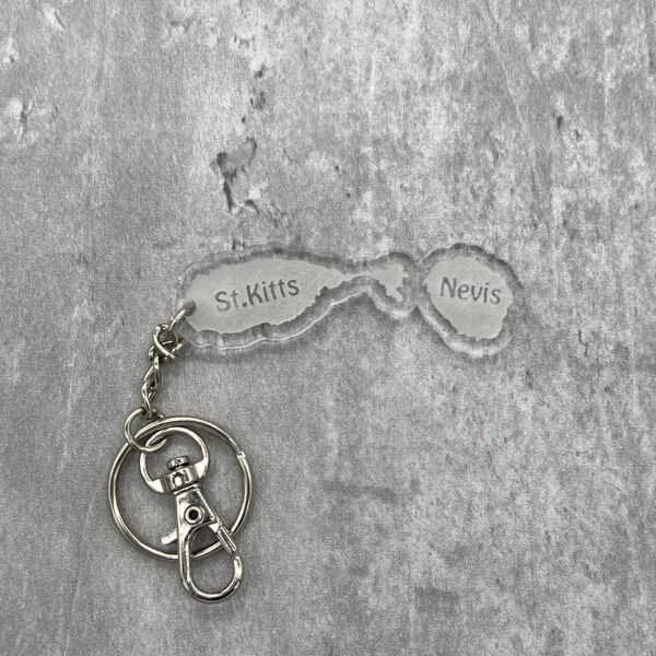 st. kitts & nevis keychain design a