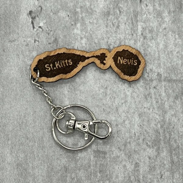 st. kitts & nevis keychain design a
